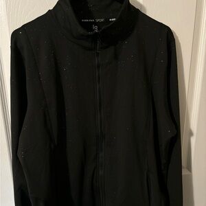 Black Sparkly Women's Jacket by ig In Good State Sport